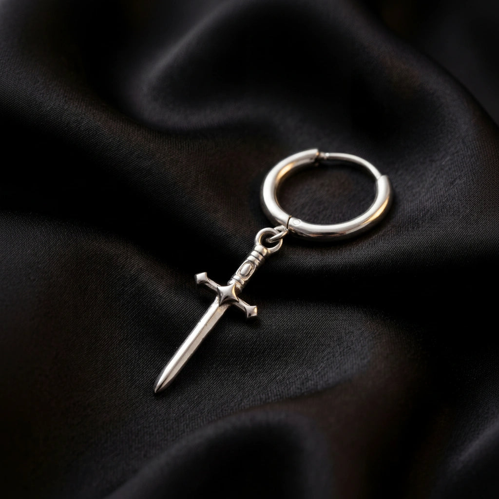 DAGGER EARRING (SILVER)