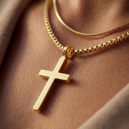 Minimal Pendant Necklace Duo