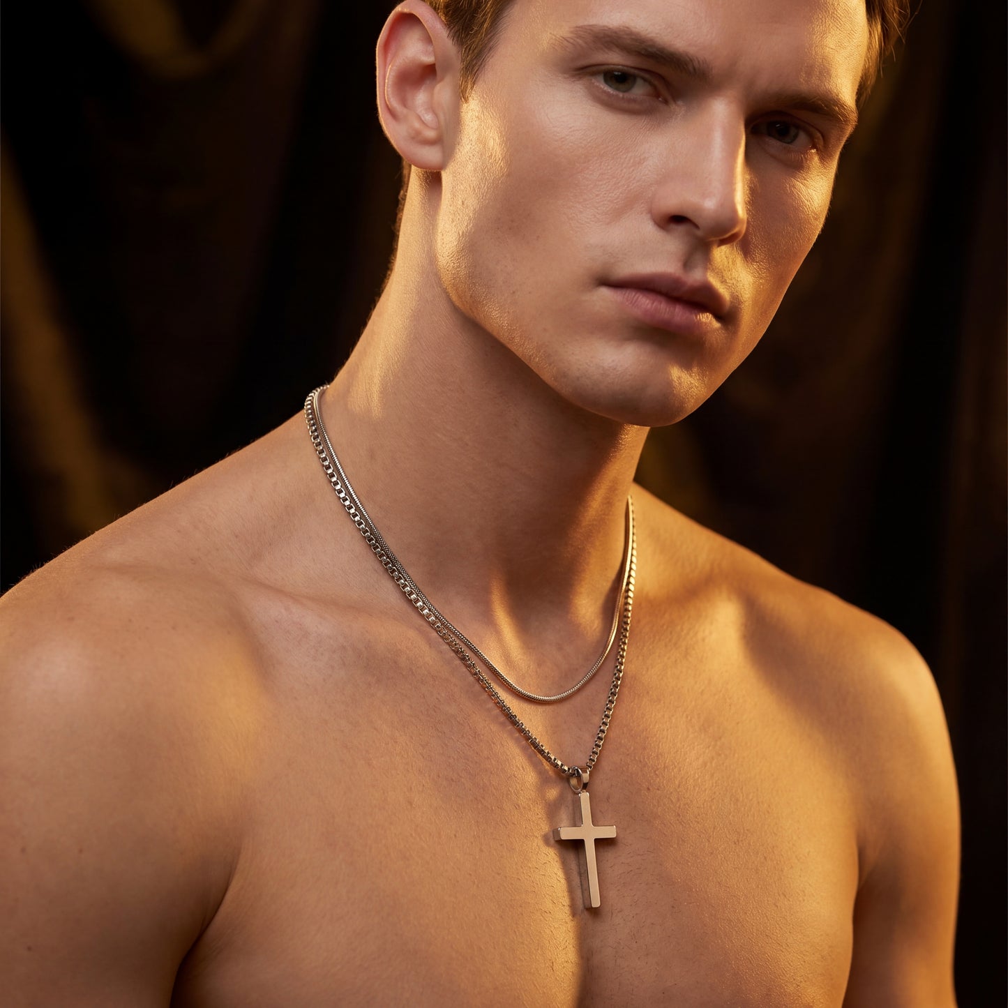 Minimal Pendant Necklace Duo