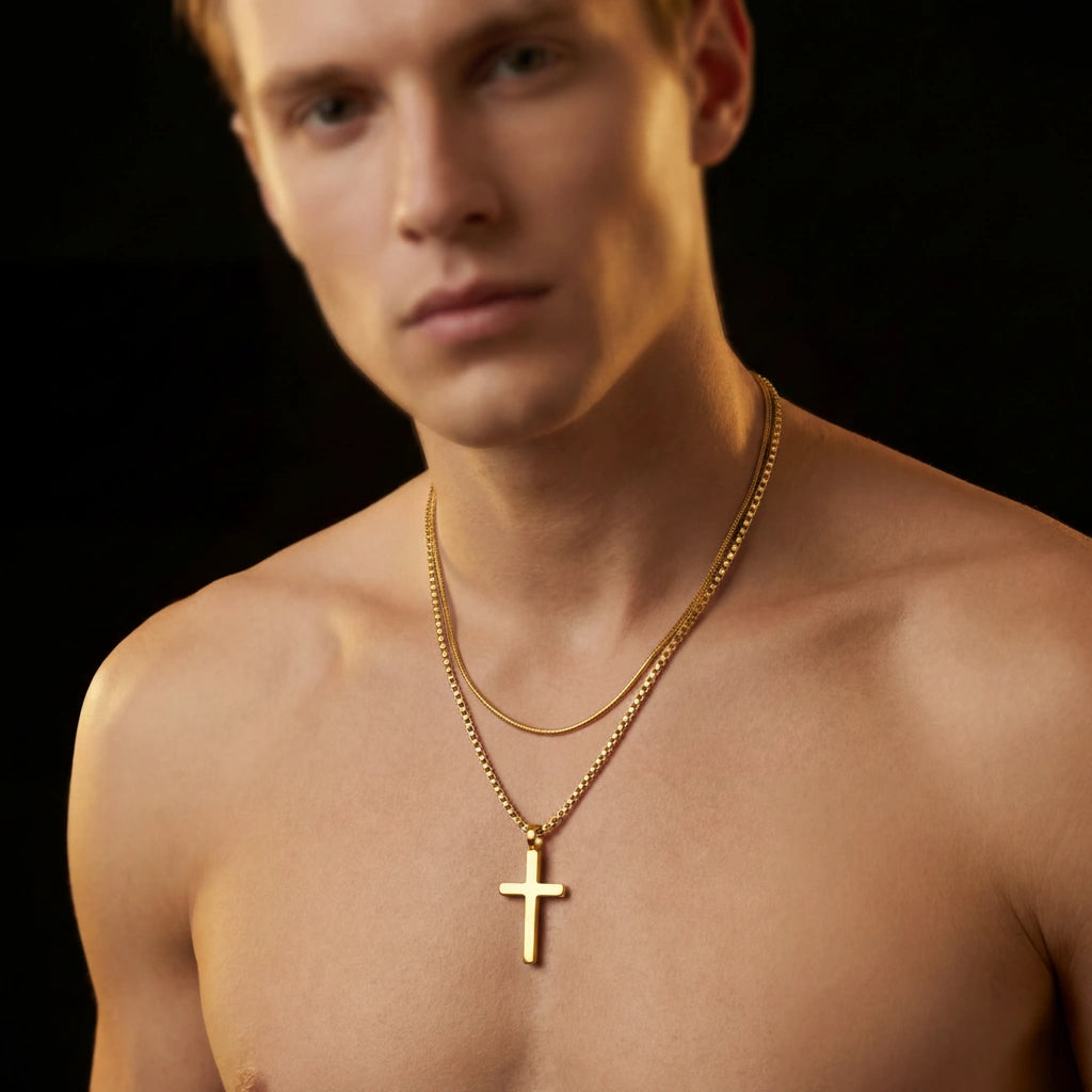 Minimal Pendant Necklace Duo