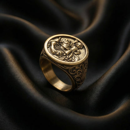 St. Christopher Ring (Gold)