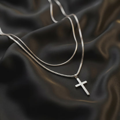 Minimal Pendant Necklace Duo