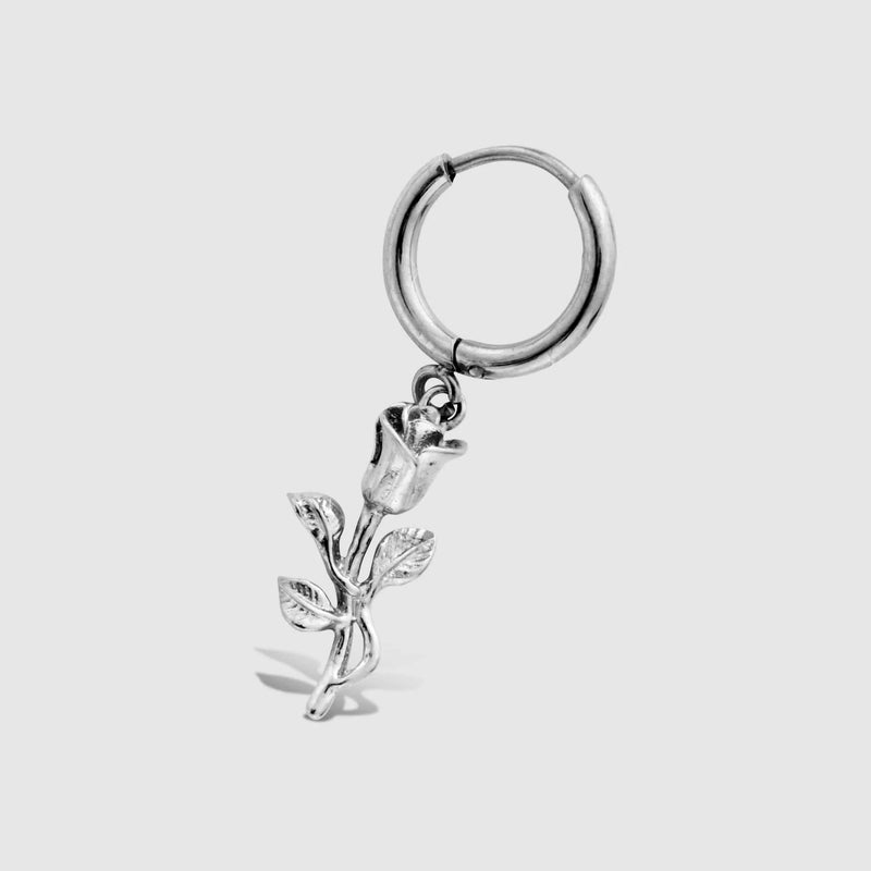 ROSE EARRING (SILVER)